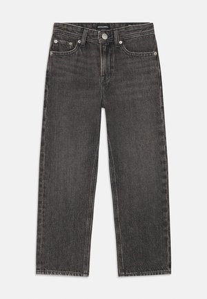 JJICHRIS JJORIGINAL - Straight leg jeans - black denim