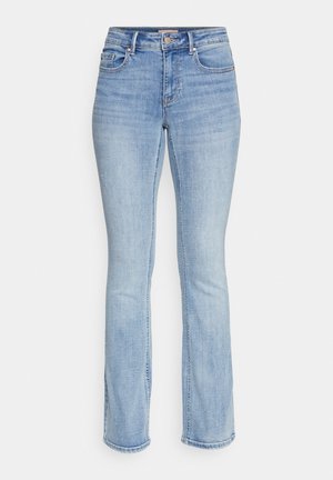 Vero Moda VMFLASH - Bootcut jeans - light blue denim