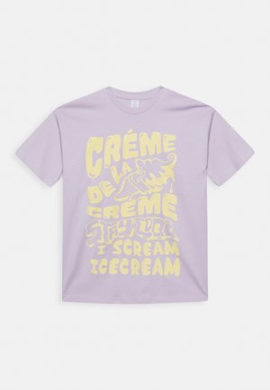 T-shirt con stampa - lilac