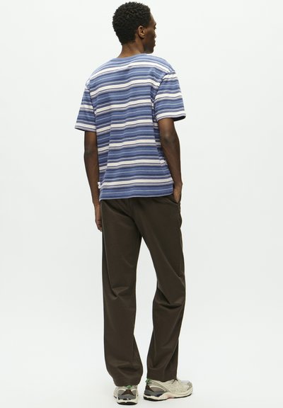 WOOD WOOD WWEASTON 25218 - T-shirt imprimé - bluefin stripe