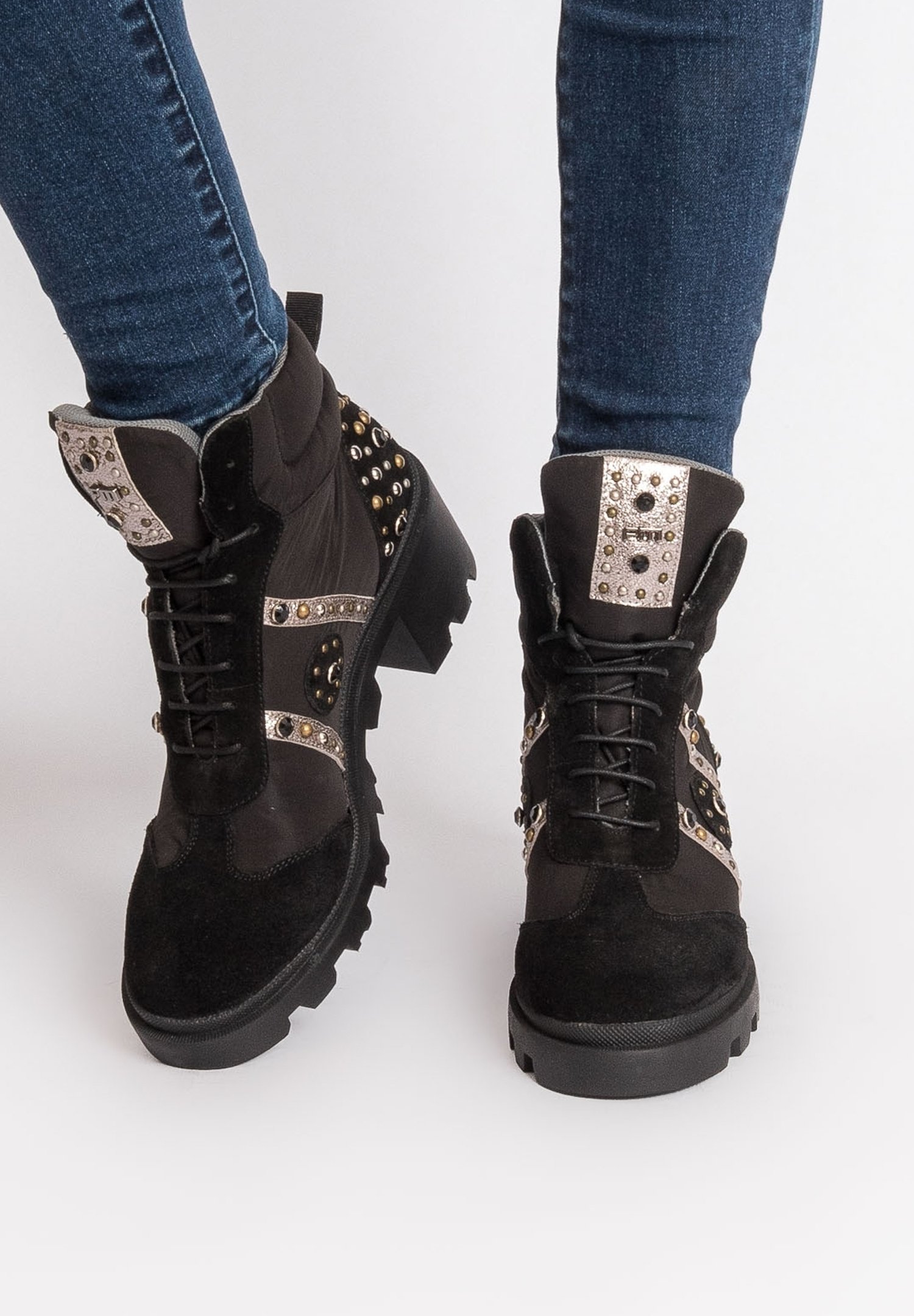 Femme GAIBA - Bottes à lacets Femme GAIBA - Bottes à lacets