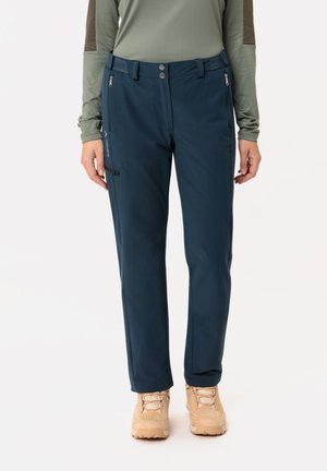 SKOMER - Outdoor trousers - dark sea