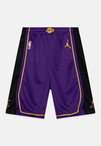 Nike Performance NBA LOS ANGELES LAKERS BOYS STATEMENT SWINGMAN SHORT UNISEX - Sport rövidnadrágok - black