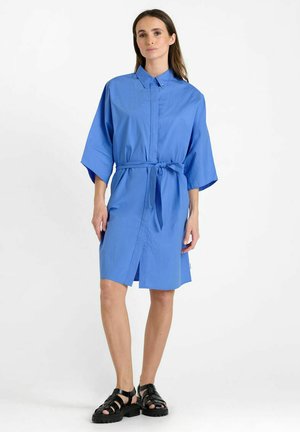 Vestido camisero - bleu