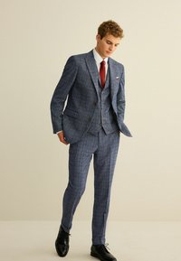 Next SLIM FIT TRIMMED - Anzugsakko - navy blue