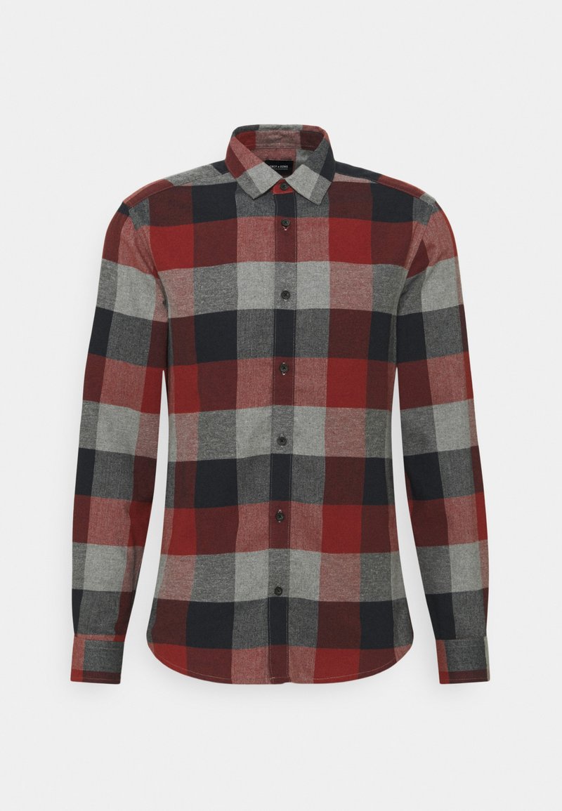 Only & Sons ONSGUDMUND LIFE CHECK SHIRT - Camisa - burnt henna