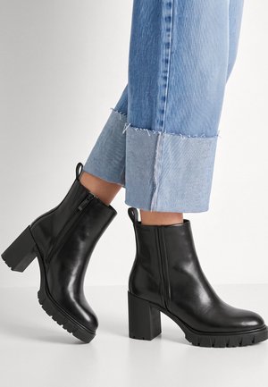 Tamaris, Bottines à talons hauts - black