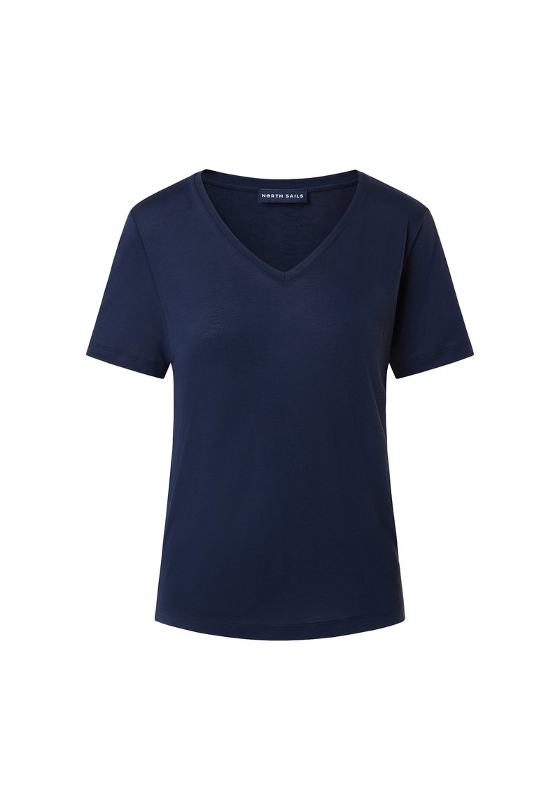 North Sails T-shirt basic donkerblauw North Sails T-shirt basic donkerblauw