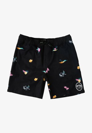 SUNDAYS LAYBACK HAWAII - Swimming shorts - black