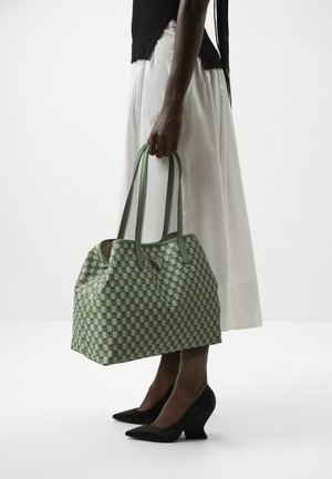 VIKKY II SET - Geantă de pânză - green