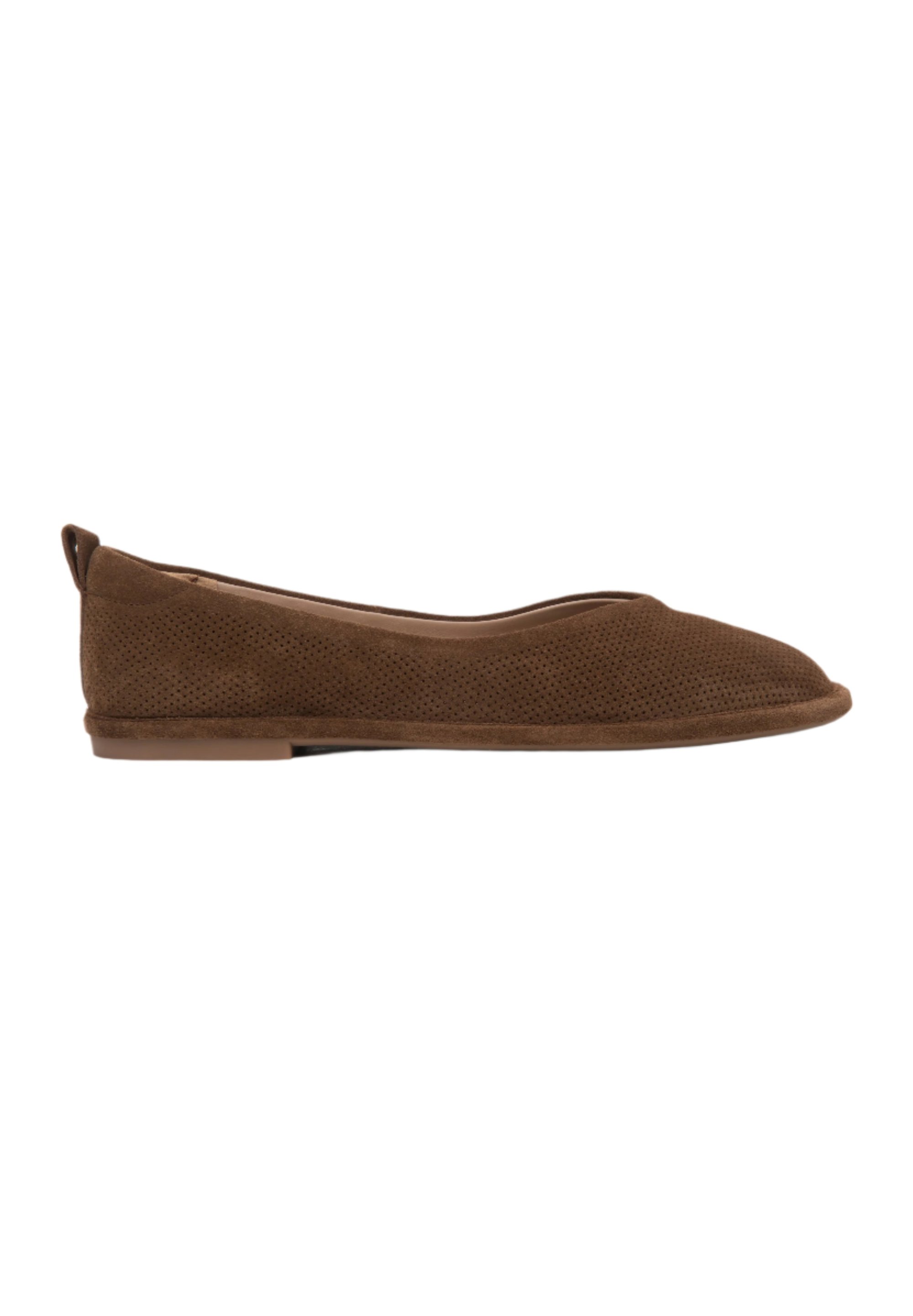 ESTRO Z MIĘKKIEJ PERFORACJĄ - Ballet pumps - brown - Zalando