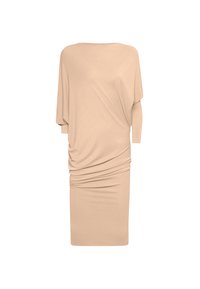Wolford CREPE JERSEY - Jerseyklänning - almond