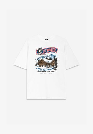 Kaotiko, REGULAR LUXURY VACATION UNISEX - T-shirt imprimé - white