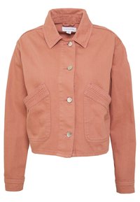 Topshop Petite Chaqueta vaquera - pink