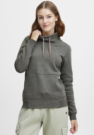 Oxmo OXVIMPA - HOODIE - Sweatshirt - climbing ivy melange