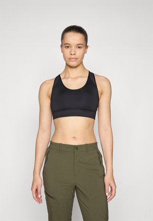BRA MEDIUM SUPPORT - Vidēja atbalsta sporta krūšturis - black