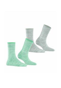 Esprit ALLOVER STRIPE 2-PACK - Socken - mouline