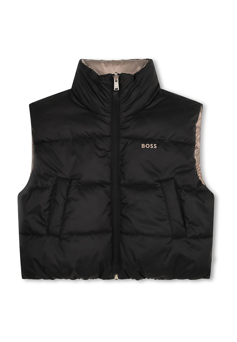 BOSS Kidswear Bodywarmer zwart BOSS Kidswear Bodywarmer zwart