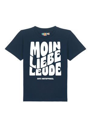 T-Shirt print - french navy