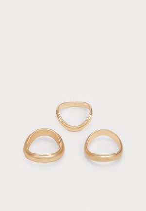 ONMYWAVY 3 PACK - Inel - gold-coloured