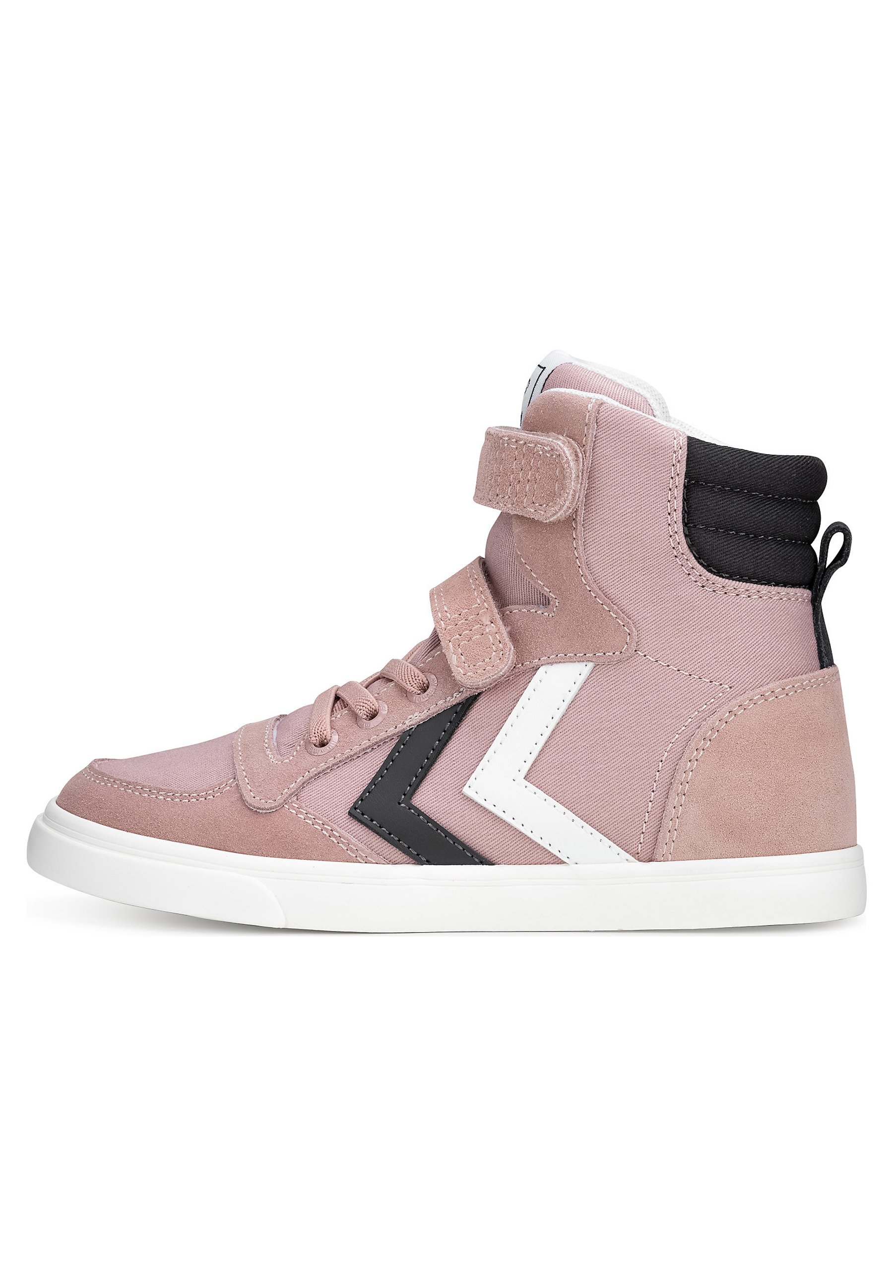 Hummel SLIMMER STADIL LOW JR - Sneakers hoog - rosa/donkerroze - Zalando.nl