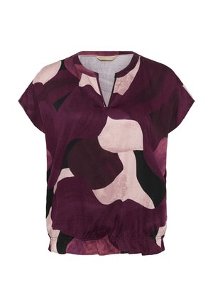 Culture DANA CAPSLEEVE - T-shirt imprimé - winetasting art