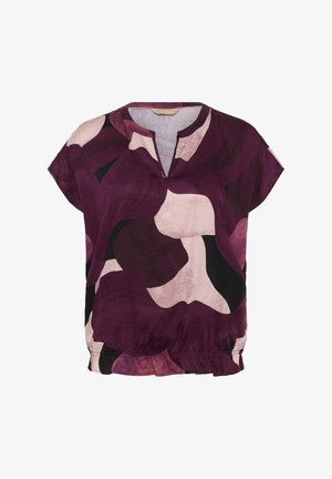 Culture DANA CAPSLEEVE - Majica kratkih rukava s printom - winetasting art