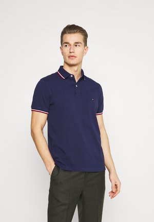 TIPPED SLIM - Poloshirt - yale navy