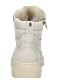 Red-Rag HOOG - Enkellaarsjes met plateauzool - beige