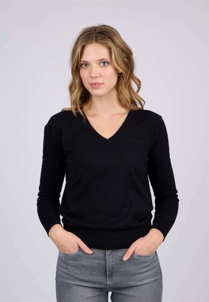 Pullover - black