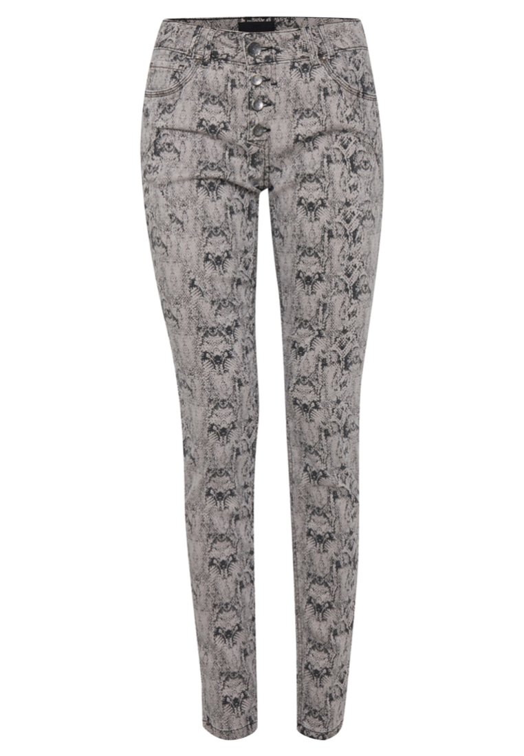 PULZ Jeans Skinny Fit grijs