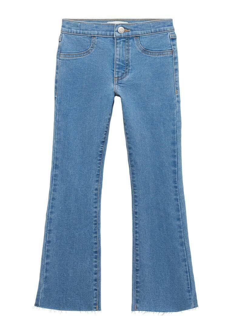 Mango Kids - Kavbojke na trapez - blue, Povečajte