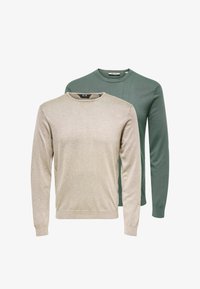Non sélectionné, hellgrün beige