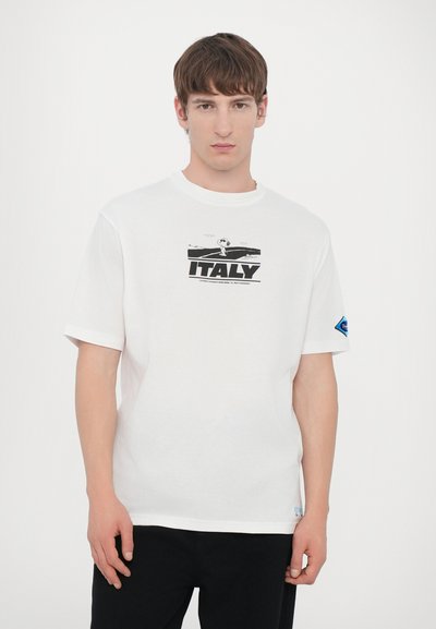 Iceberg Trükipildiga T-särk - bianco ottico