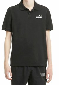 Puma - MIT GESTICKTEM LOGO KRAGEN - Poloshirt - schwarz Thumbnail-Bild 1