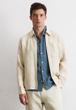Summer jacket - gray silk