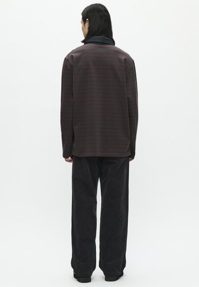 WOOD WOOD WWLANDON 25215 - Long sleeved top - black/sand stripe