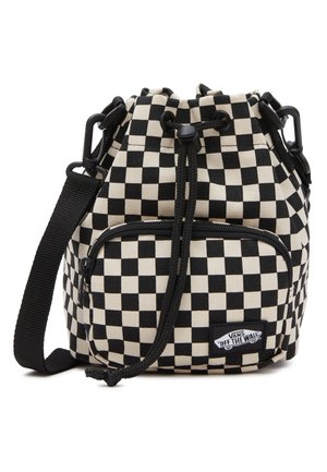 Vans ABD BUCKET BAG - Umhängetasche - black white