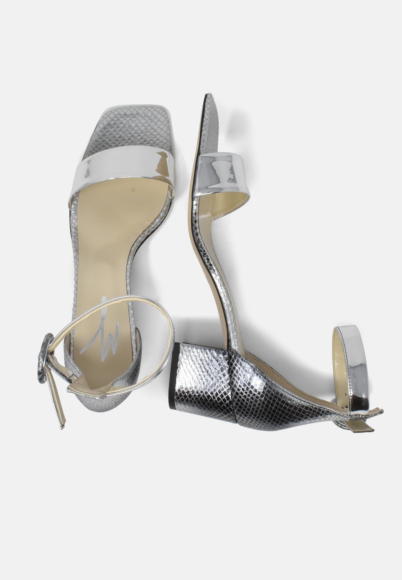 zalando sandali argento