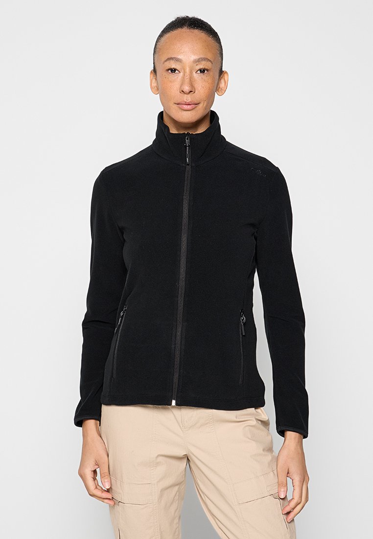 CMP Fleecejas zwart CMP Fleecejas zwart