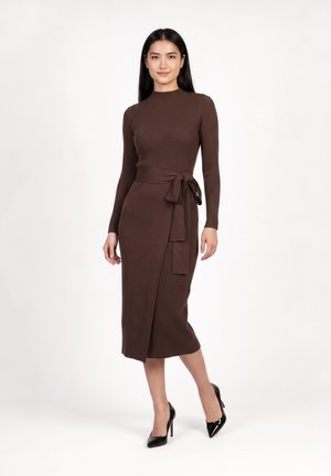 Anna Field by Zalando, KNIT - Robe pull - brown