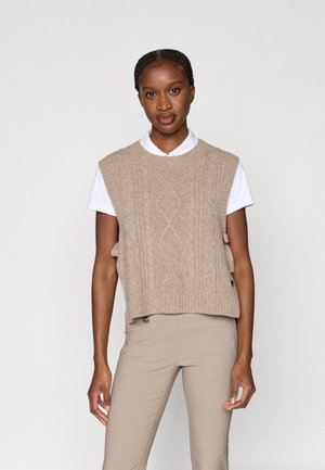 ELSPETH SWEATER VEST - Πουλόβερ - light brown