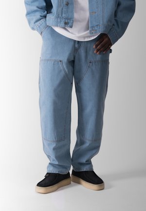 ATELIÉR DOUBLE KNEE UNISEX - Jeans workwear - victoria blue