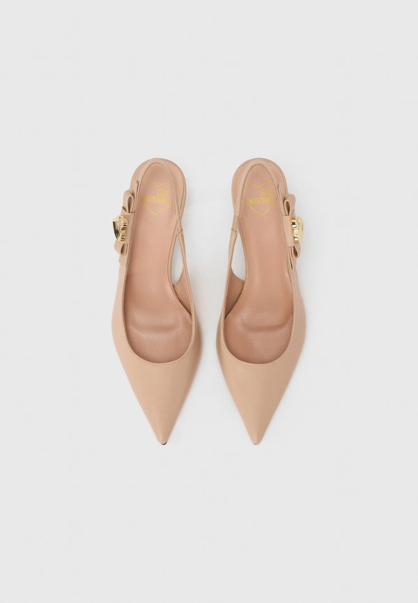 HEART SCULPTURE - Classic heels - powder4