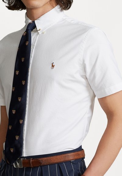 Polo Ralph Lauren CUSTOM FIT OXFORD SHIRT - Ing - white