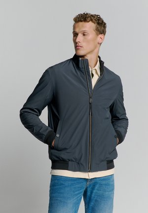 NO EXCESS Bomber Jacket - night blue