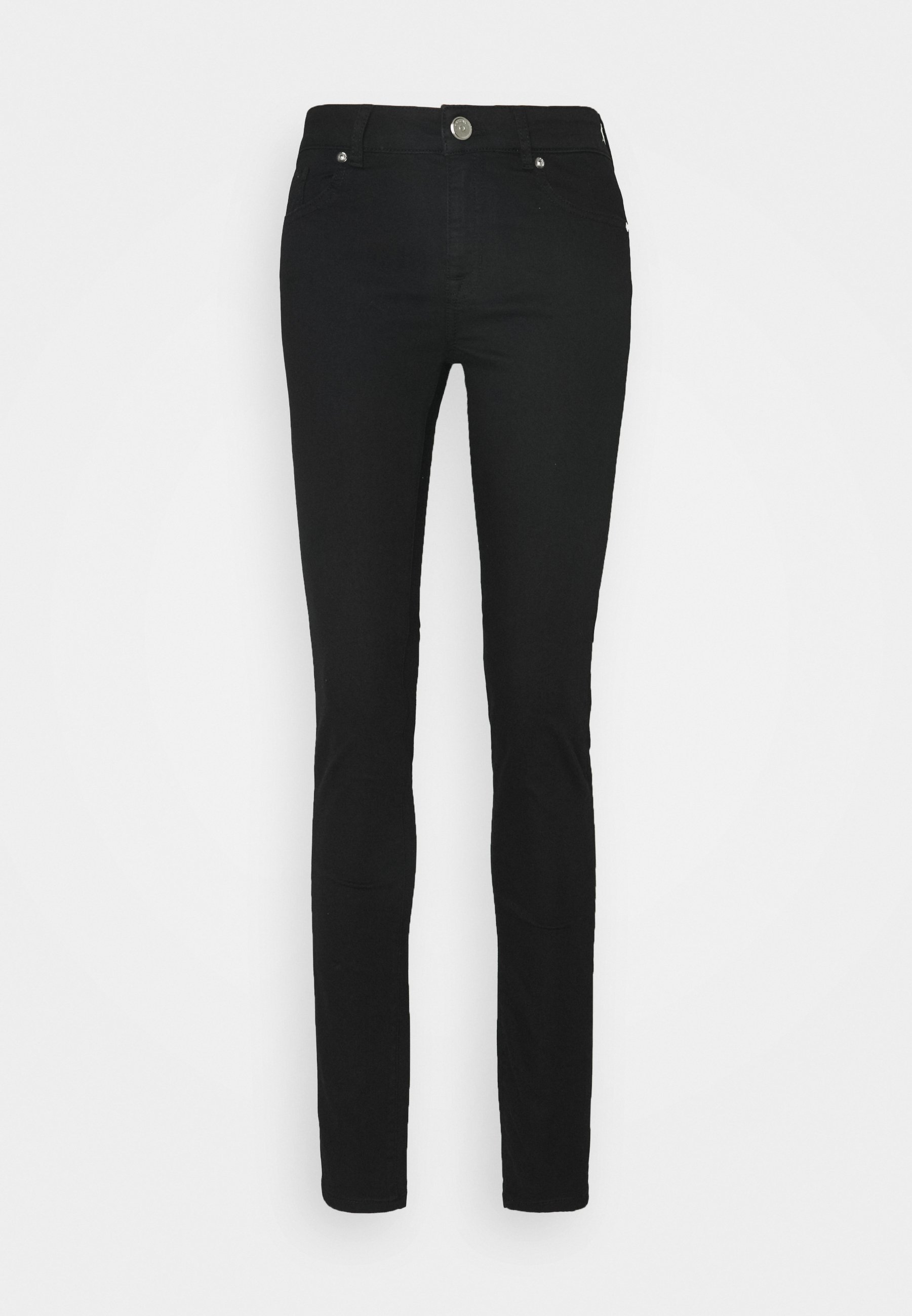 faldskærm Tæl op Ræv Pieszak DIVA - Jeansy Skinny Fit - swan deep black/czarny denim - Zalando.pl