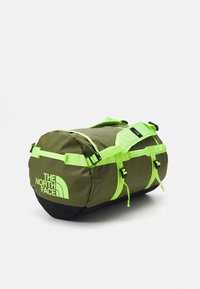 The North Face BASE CAMP DUFFEL S UNISEX - Ranac - forest olive/safety green-tnf black