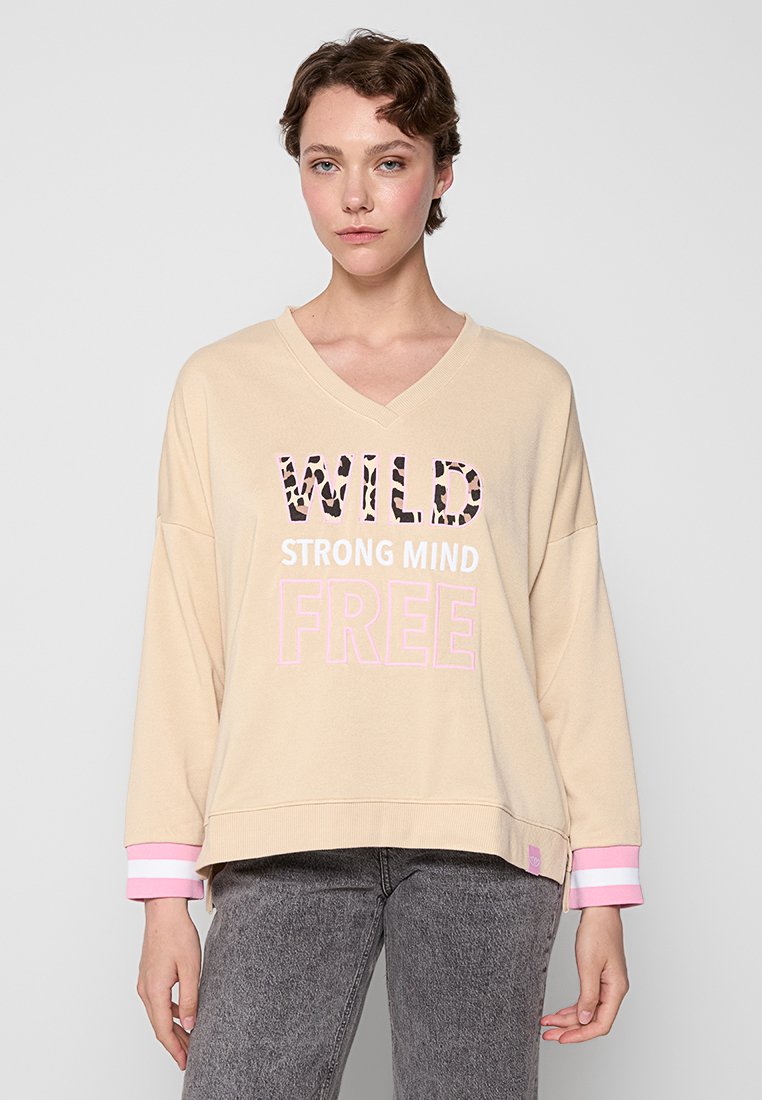 zwillingsherz Sweater beige zwillingsherz Sweater beige
