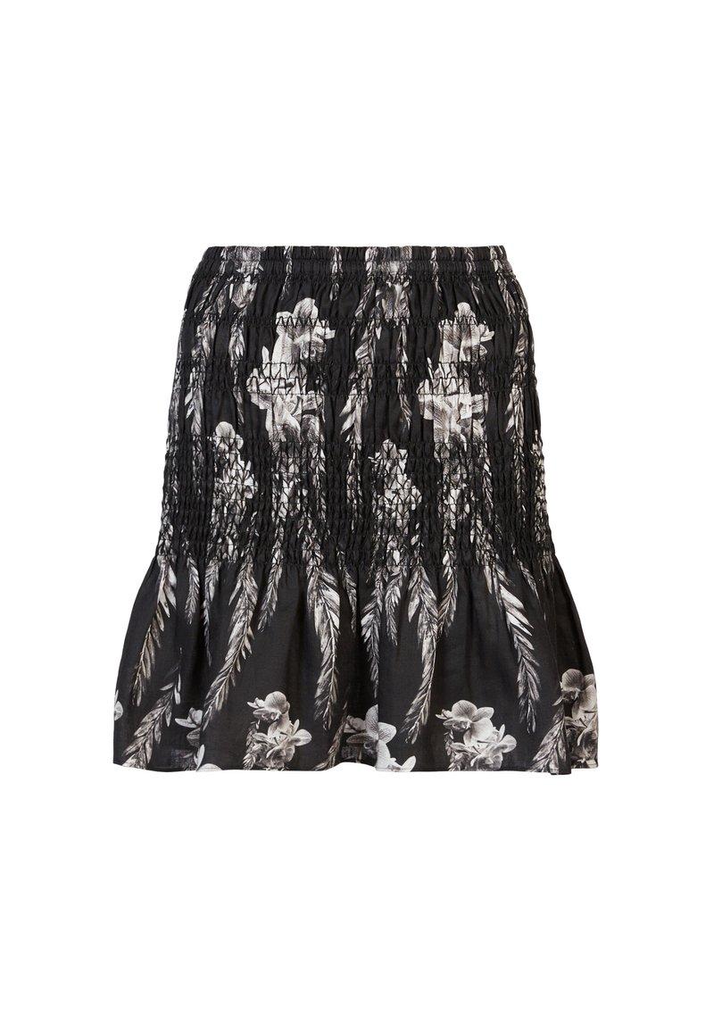 AllSaints Plooirok zwart AllSaints Plooirok zwart